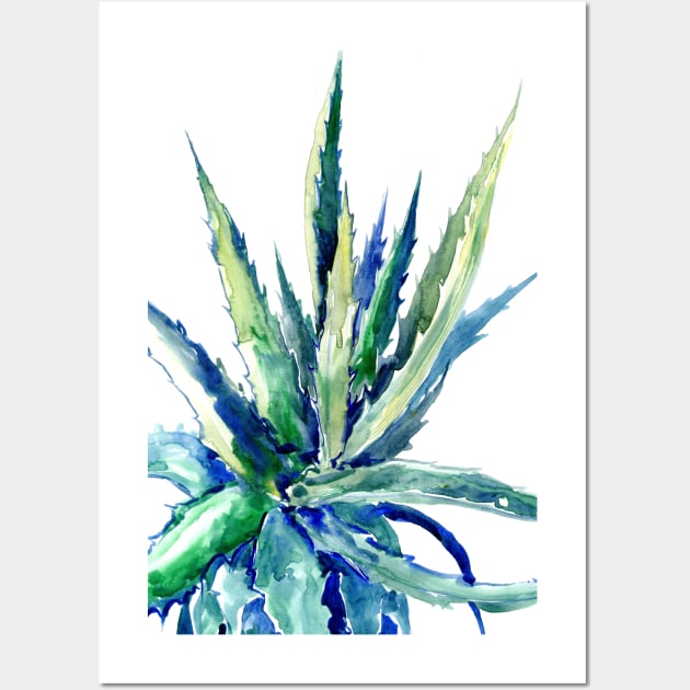 Aloe desert southwestern plants Wall Art by surenart